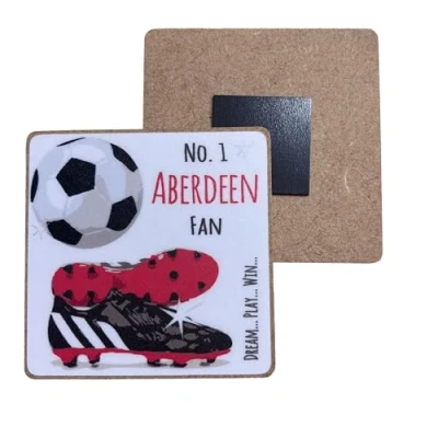 Image of Aberdeen The Dons FC Football Club Fan FRIDGE MAGNET by WHITE COTTON CARDS (M FN16)