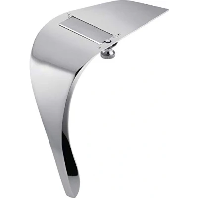 Image of Alessi UNS04 Design Truffle Slicer, Stainless Steel, Mirror Polished, 20 x 8.5 8 cm