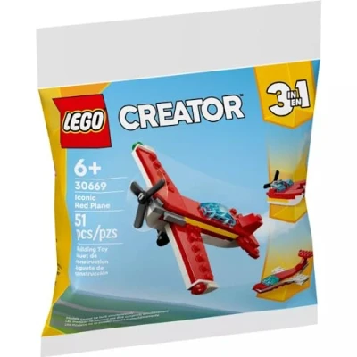 Image of LEGO Creator Iconic Red Plane 30669