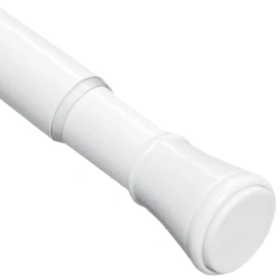 Image of 1PC Telescopic Spring Tension Rod Extendable Curtain No Drilling Window Adjustable Pole Screws for Kitchen,Closet,Bathroom(90 160cm/35.4 62.9Inch,White)