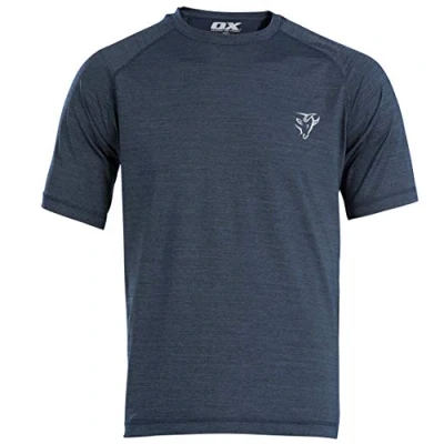 Image of OX Tech Crew T Shirt Navy S
