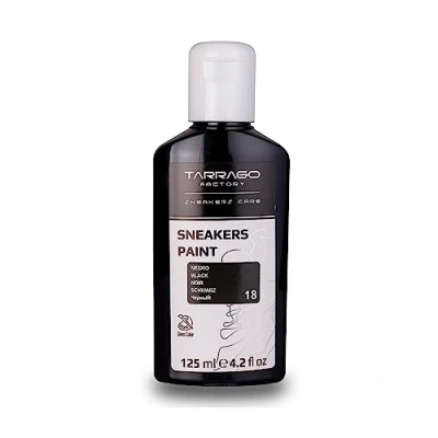 Image of Tarrago Color for Leather and Imitation Shoes, 125 ml Bottle, Black 18