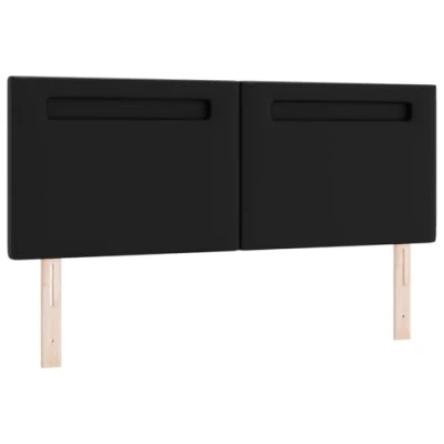 Image of vidaXL Headboard Plain Design Black 160 cm Faux Leather