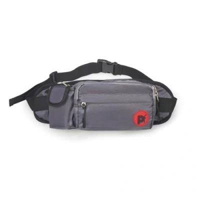 Image of Petface (Outdoor Paws by Petface) Dog Walkers Bum Bag, Black, 15 x 37.5 4 cm
