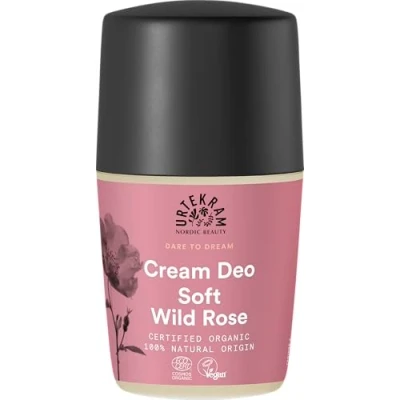 Image of Urtekram Cream Deo Soft Wild Rose, Dare to Dream, 50 ml, vegan, organic