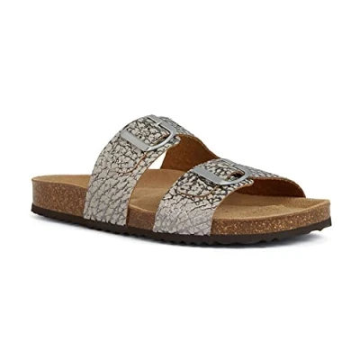 Image of Geox D Brionia Sandal, Sand, 3 UK