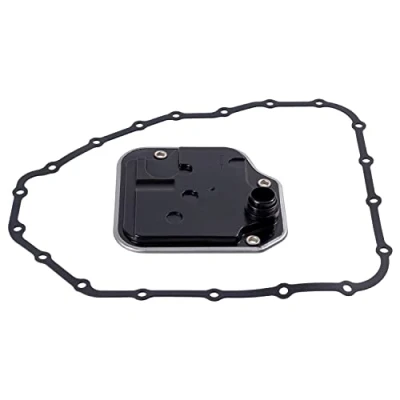Image of 4632123000, 4632123000S1, 4632123001, 4632123001S1 Hydraulic Filter Set, automatic transmission FEBI BILSTEIN 173141 with oil sump gasket KIA: Soul I