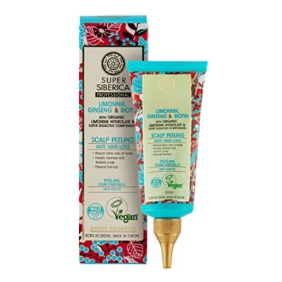 Image of Natura Siberica Super Limonnik, ginseng &amp; biotin. Scalp Peeling, 100 ml