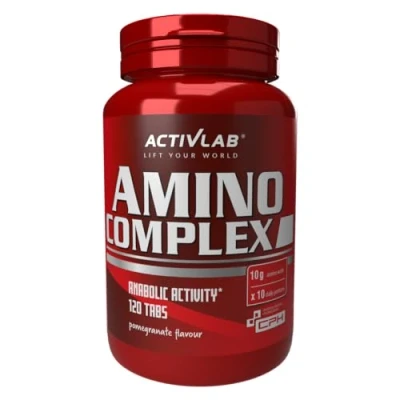 Image of Activlab Amino Complex 120 Tablets Essential Aminoacids BCAA for Gym Muscle Growth It inhibits catabolism Supports Anabolism accelerates Regeneration