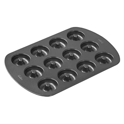 Image of Wilton Mini Doughnut Baking Tin, 12 Hole