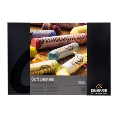 Image of Rembrandt Professional Soft Pastel Set Landscape Selection 30 Whole Pastels