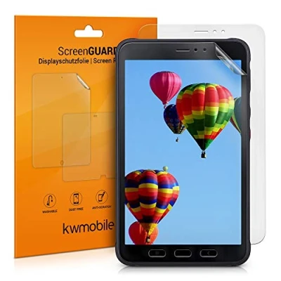 Image of kwmobile Screen Protector Compatible with Samsung Galaxy Tab Active 3 2x Anti reflective Matte Film for Tablet