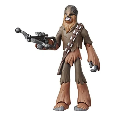 Image of Star Wars Galaxy of Adventures The Rise Skywalker Chewbacca 5 Inch Scale Action Figure Toy with Fun Move