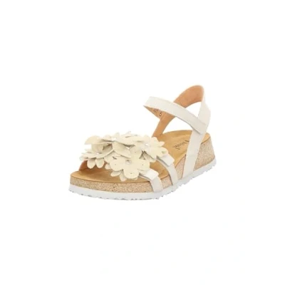 Image of Think! Damen KOAK chromfrei gegerbte nachhaltige Sandale, IVORY/KOMBI 1010