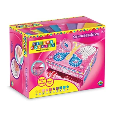 Image of Sticky Mosaics (R) Jewelry Box Kit