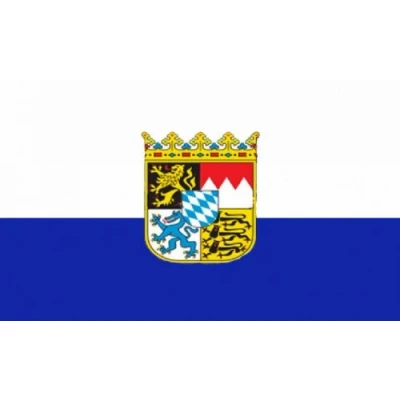 Image of AZ Flag Bayern 2x3 Ft 100D Polyester German State Germany Banner with Two Metal Grommets Fade Resistant Vivid Colors 2&#039; x 3&#039; Feet 90x60 Cm