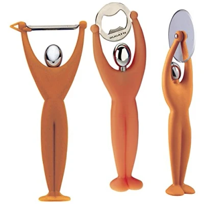 Image of Bugatti 32 7089, Acou//Gym PELATUTTO, Bottle Opener, Pizza, Orange