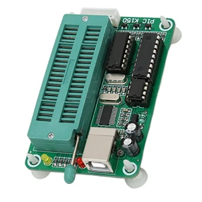 Image of PIC K150 Microcontroller, USB Programmer Burner with 40pin Dip Programming Socket Directly Program Develop Microcontroller 8p to Chips