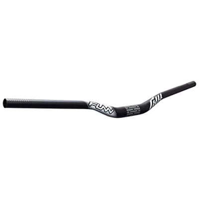 Image of Funn Full On Mountain Bike Handlebar with Bar Clamp 31.8mm and Width 785mm, Tough Lightweight Alloy Riser for MTB, BMX Road Bike, Rise 30mm MTB (Black)
