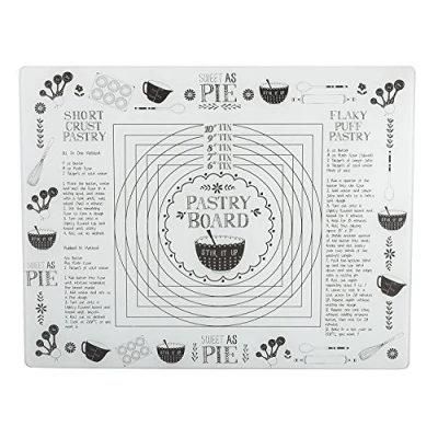 Image of Creative Tops Stir It Up Glass Pastry Board