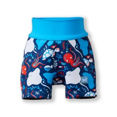 Image of Splash About Unisex Kid&#039;s Jammer Duo Baby and Toddler Swim Nappy, Under The Sea, 2 3 Years