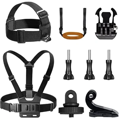 Image of AKASO Action Camera Parkour Kit Compatible with EK7000/ EK7000 Pro/Brave 4/ Brave 4 7 LE/Brave 7/ 8/ V50X/ V50 Pro/ Elite, and Most Other Brands Cameras