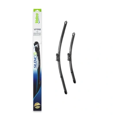 Image of 1832131, 1832132, 2034341, 2034342 Wiper blade VALEO SILENCIO X.TRM 577918 550, 400mm Front Beam with spoiler for left hand drive vehicles
