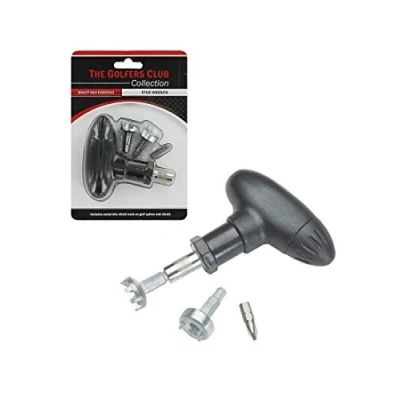 Image of Brand Fusion Golfers Club,Ratchet,Golf Stud Wrench,Stud Key,Spike,Golf Removal Tool