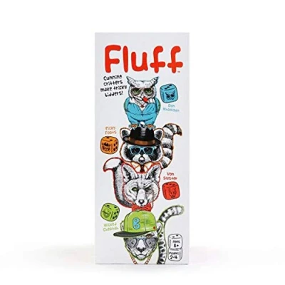 Image of Bananagrams Fluff Rolling Dice Game Family with Cups Like Liars