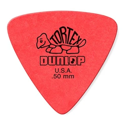 Image of Jim Dunlop 431R.50 Guitar Picks, 0.50 mm, Red