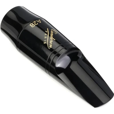 Image of Vandoren SM419 V5 A28 Alto Saxophone Mouthpiece (Black Ebonite)