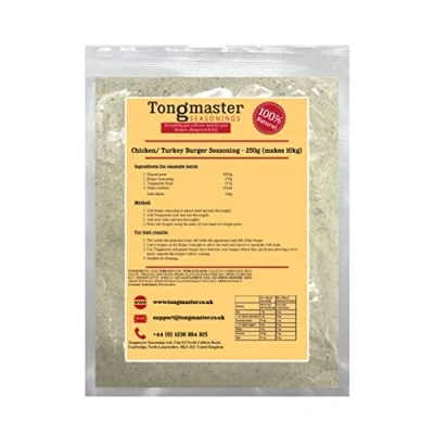 Image of Chicken/Turkey Burger Seasoning 250g (makes 10kg)