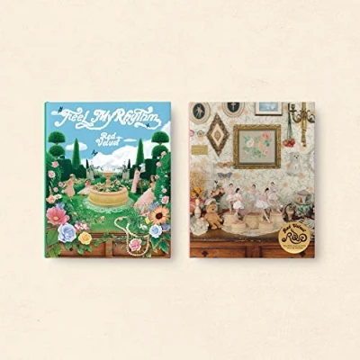Image of SM Ent. RED VELVET THE REVE FESTIVAL 2022 : FEEL MY RHYTHM (ReVe ver.) Album+Folded Poster+Extra Photocards Set/K pop Sealed (calmato ver.), 158 x 198 15 mm