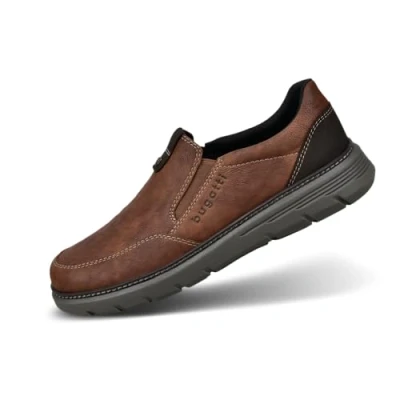 Image of bugatti Men&#039;s 331 ap060 Loafer, Cognac, 7.5 UK