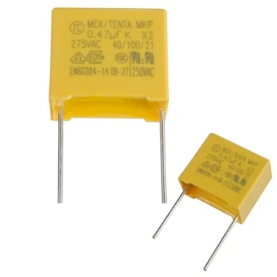 Image of BOJACK 470 nF 0.47uF 470J 275 V Safety Capacitors MEX X2 MKP Suppression of differential mode interference capacitors(Pack 20 Pcs)