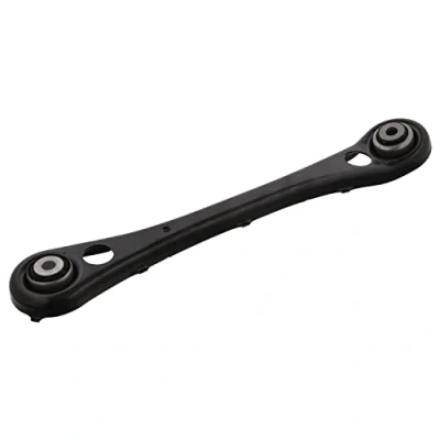 Image of 4F0501529C, 4F0501529E Suspension Arm FEBI BILSTEIN 33477 with bearings Rear Axle Left, Right Control Sheet Steel AUDI: A6 C6 Avant