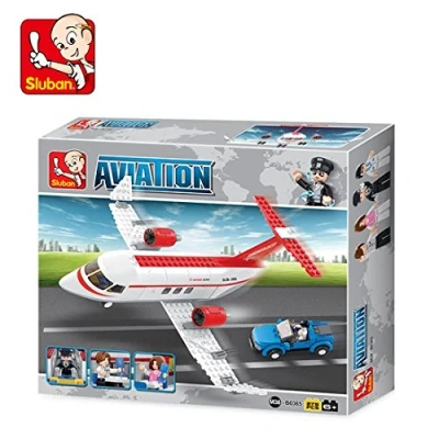 Image of Sluban SlubanM38 B0365 Private Jet Building Bricks Set