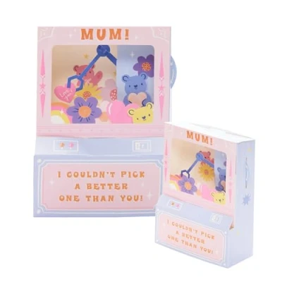 Image of UK Greetings Mother&#039;s Day Card for Mum Interactive Teddy Machine Design