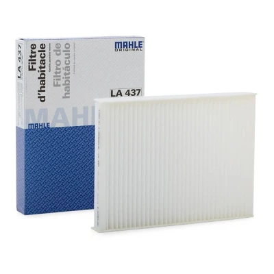 Image of 647945, 647946, 9682603680 Pollen Filter MAHLE ORIGINAL LA 437 Particulate 269,0mm 196mm 30,0mm CITROËN: C5 3, III Estate, C6 Saloon