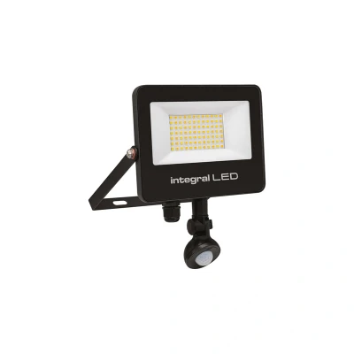 Image of Super Slim 2 Floodlight IP67 3000LM 30W Tuya 3000/4000/6500K PIR 120 Non Dimmable 100LM/W Black