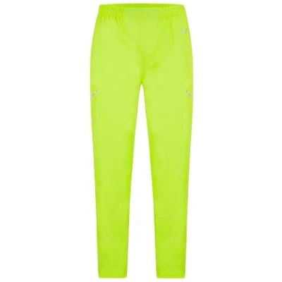 Image of Mac in a Sac Origin II Packable Waterproof Full Zip Overtrousers for Men &amp; Women Lightweight and Breathable Rain Trousers That Packs into its own Bag Neon Yellow XL