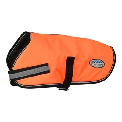 Image of WeatherBeeta ComFiTec Reflective Parka 300D Dog Coat, Orange, 60cm