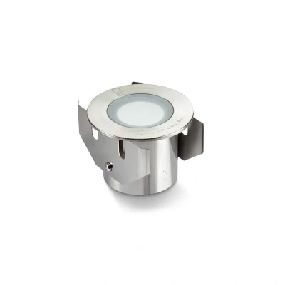 Image of Ground Light 1W 3000K Brushed Metal IP68 Collingwood GL016 Frosted