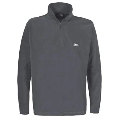 Image of Trespass Men&#039;s Masonville Micro Fleece, Flint, XS UK
