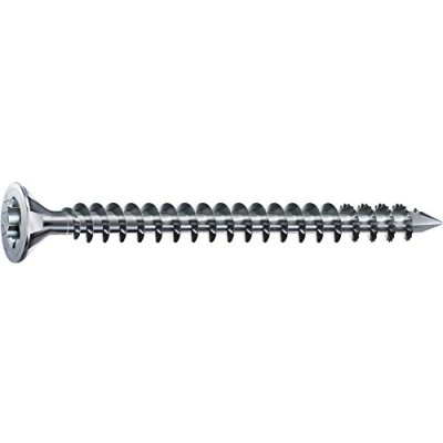 Image of SPAX Wood Construction Screw, 8.0 x 160 mm, Pack of 50, T STAR Plus, Countersunk Head with Milling Ribs, Full Thread, Cut Tip, WIROX A3J, 1201010801605