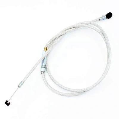 Image of Yingshop 35.43&quot; Adjustable White Clutch Cable for 50cc 70cc 90cc 110cc 125cc 140cc Horizontal Engine Pit Dirt Bike ATV TaoTao Sunl Baja