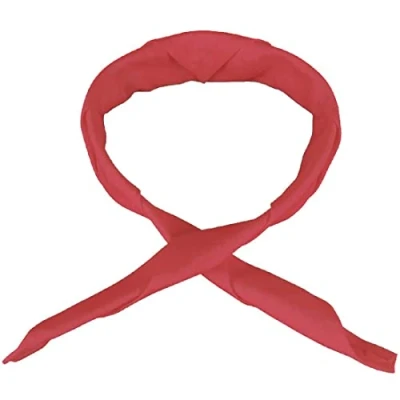Image of Whites Mens Womens Chefs Neckerchief, Red, Polycotton, Neck Scarf A054