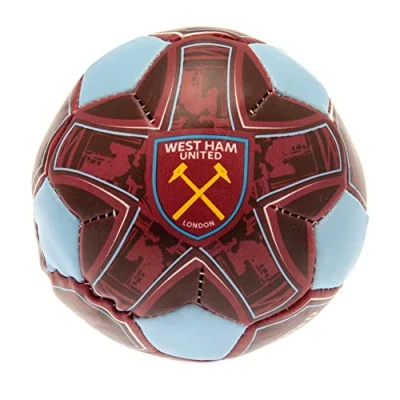 Image of Tottenham Hotspur West Ham United FC 4 inch Soft Ball