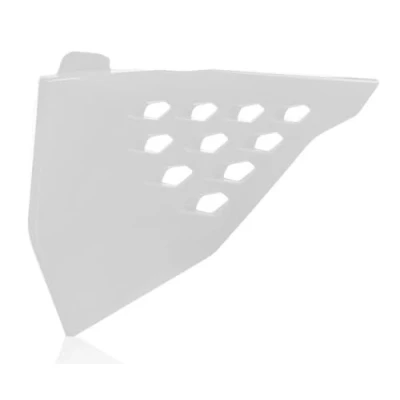 Image of Polisport KTM Vented Air Box Cover SX SXF 2019 2022 EXC EXCF 2020 2023, White Motocross4u
