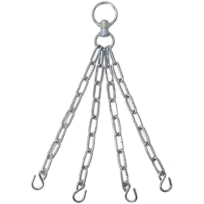 Image of SOO Heavy Duty Boxing Punch Bag Iron Hook 4 Panel Chains Wall Mount Punching MMA Training Hanger